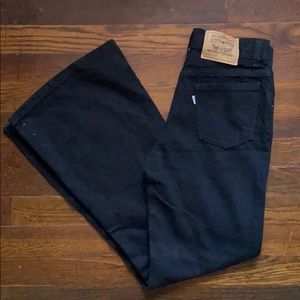 super rare vintage orange tab levi jeans